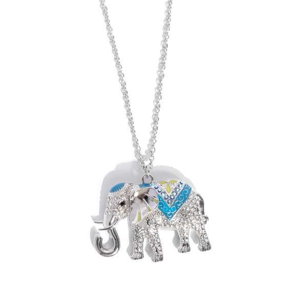 Jewelry - Silver Elephant Pendant Necklace